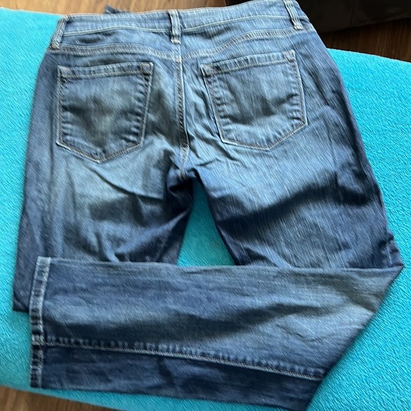 Ann Taylor THE LOFT modern straight jeans - Picture 3 of 4